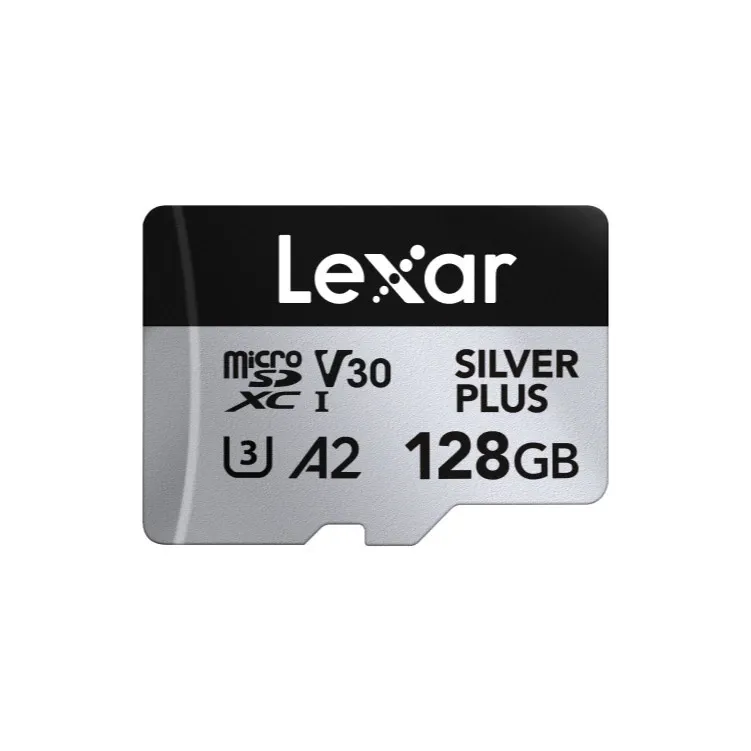 Lexar Silver Plus Micro SD Card 128 GB