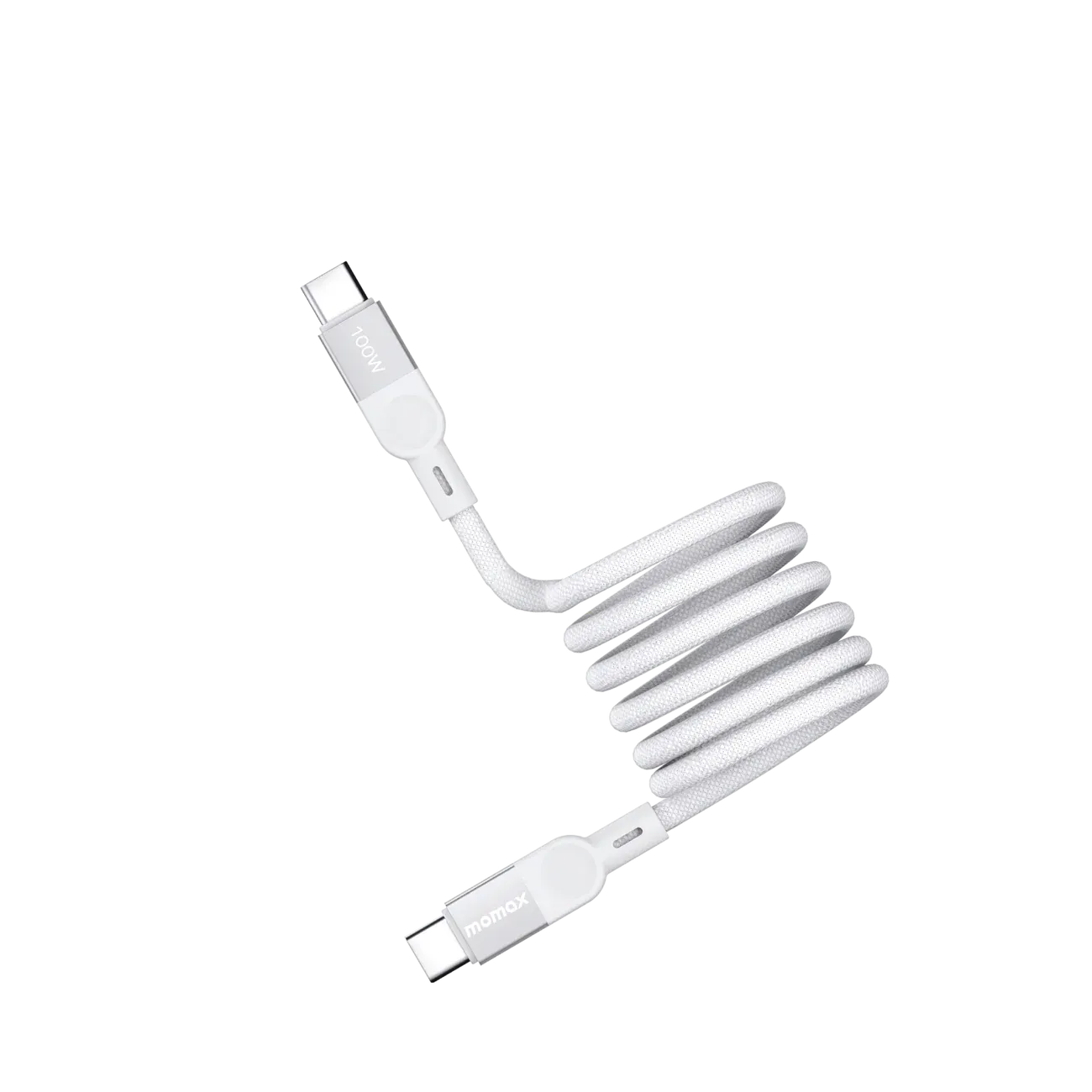 Momax DC35W Mag Link USB-C to USB-C Magnetic Cable, 1M 100W White