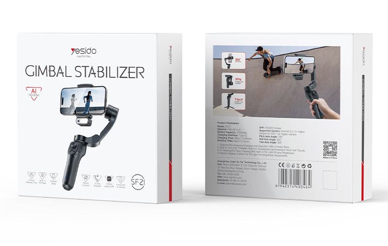 Yesido SF21 Gimbal Stabilizer
