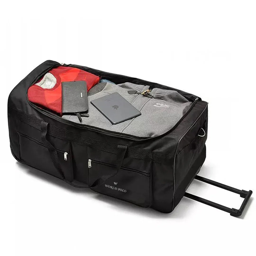 World Polo Wheeled Duffel Bag, (8666-32)
