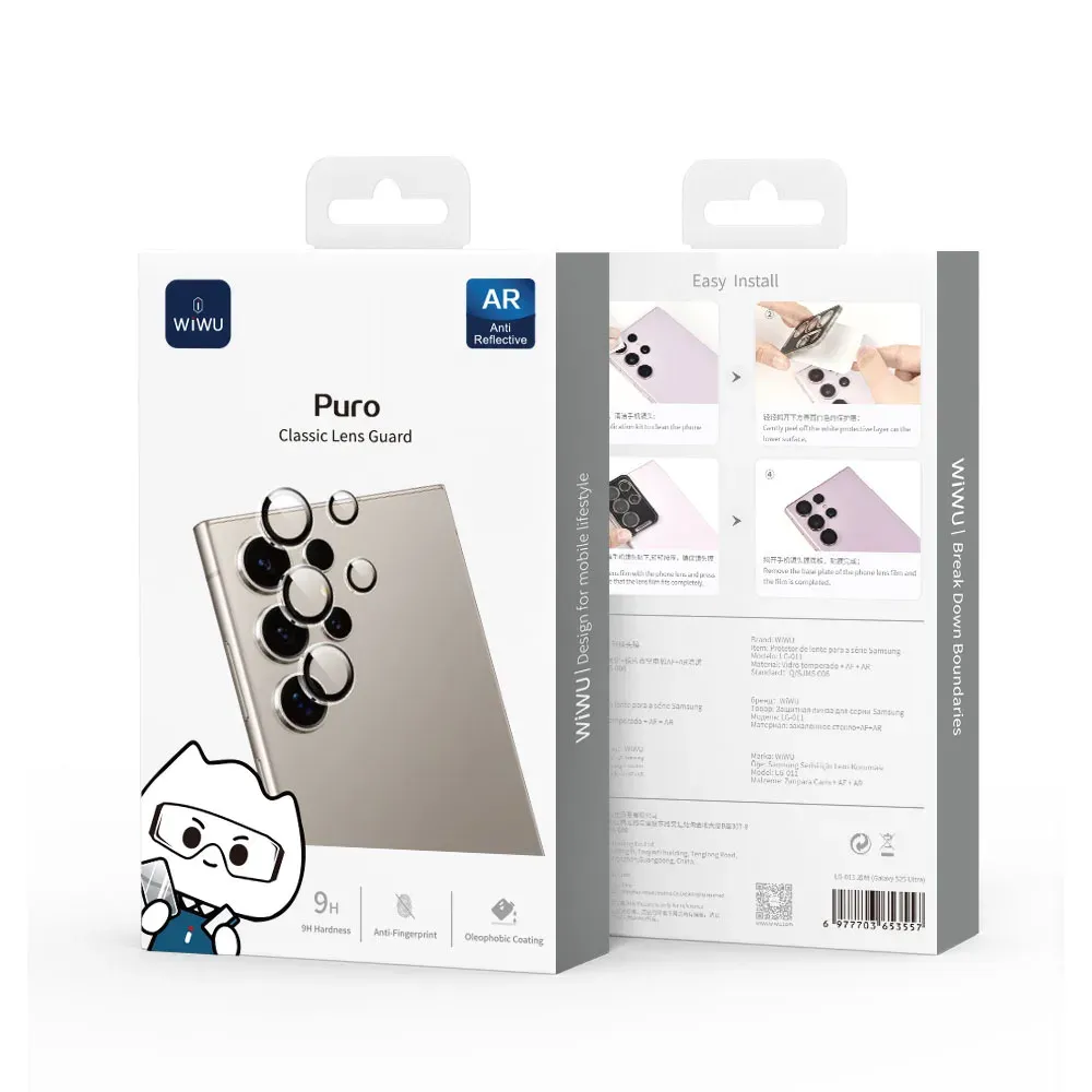 WiWU Samsung Galaxy S26 Ultra Puro Lens Guard, Clear