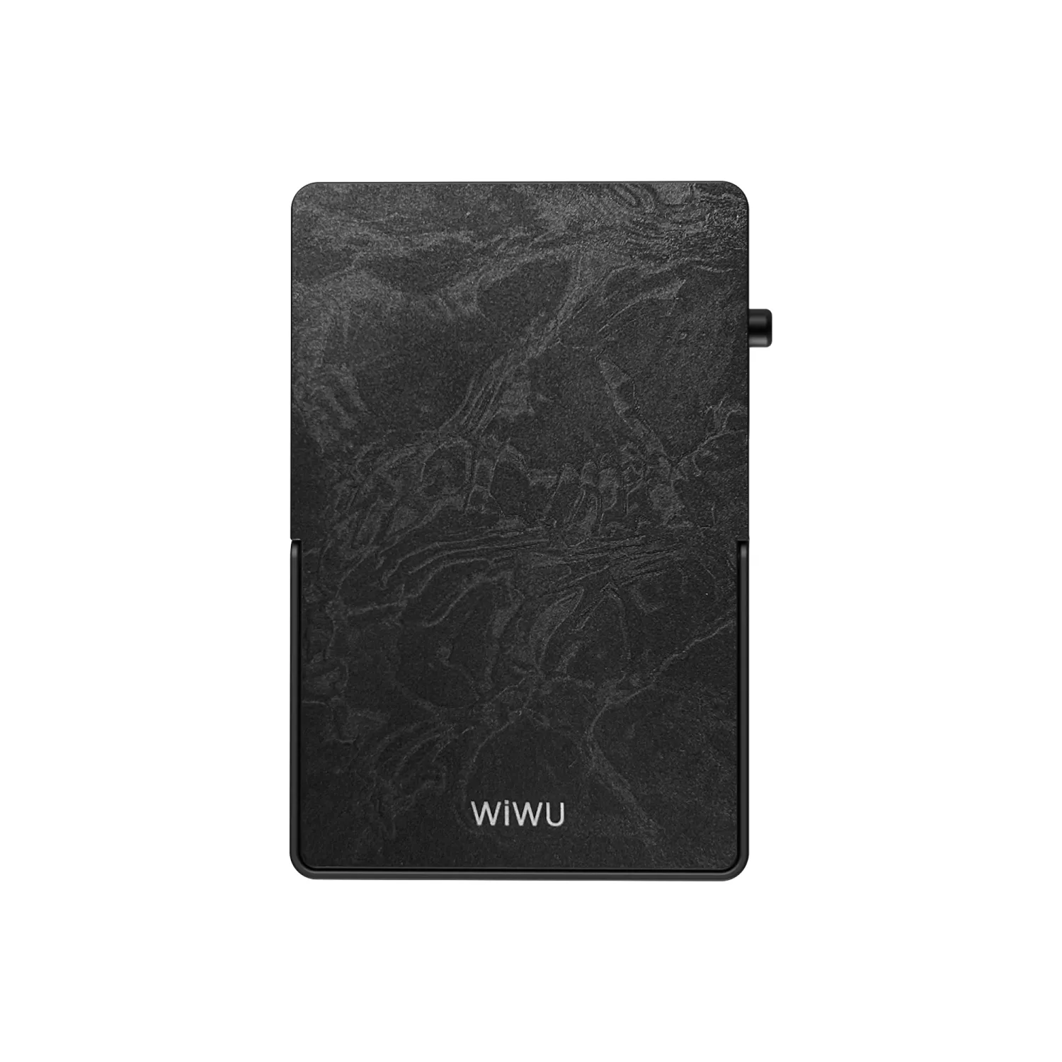 WiWU MW009 Contour Metal Stand Card Holder, Black