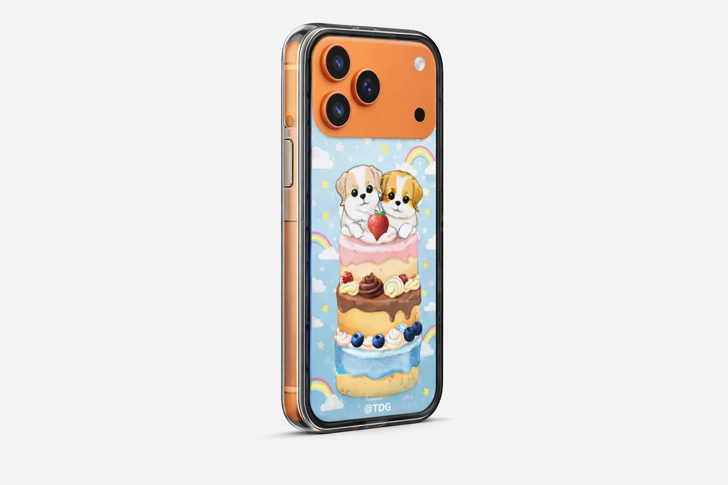 TDG My Puppy On Cake Case for iPhone 17 Pro Max