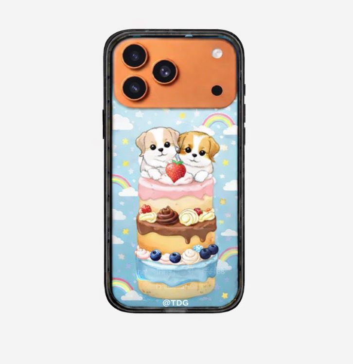 TDG My Puppy On Cake Case for iPhone 17 Pro Max