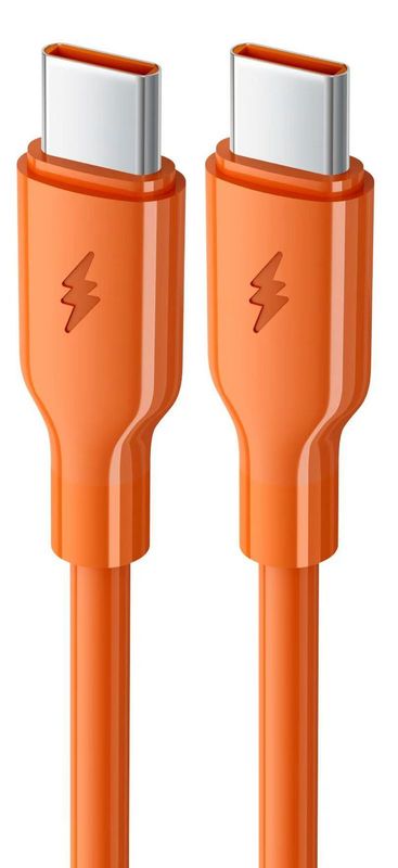 Aivr K402R-C Type-C to Type-C Cable, 1M Orange