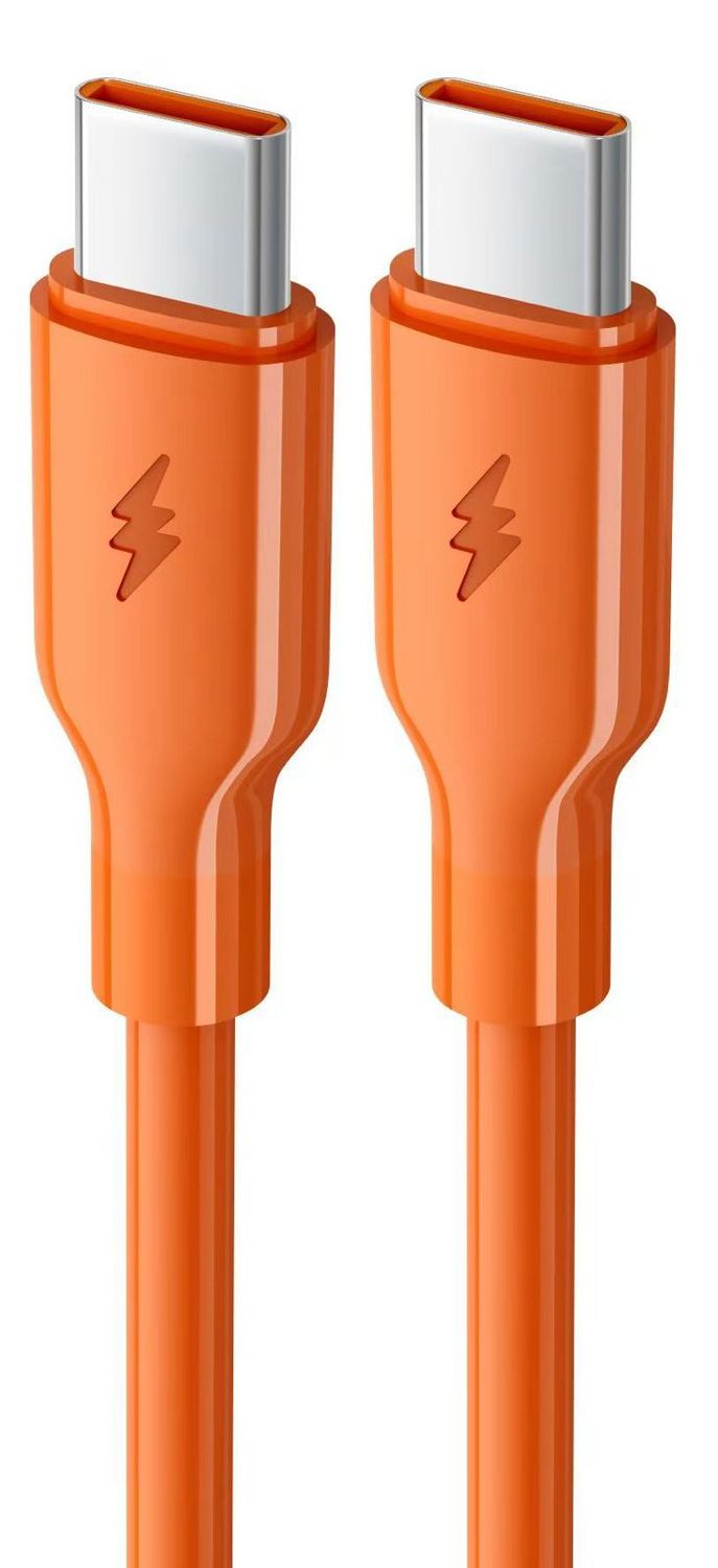 Aivr K402R-C Type-C to Type-C Cable, 1M Orange