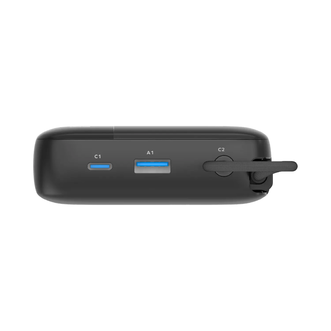 Momax Ultra+ Power Bank 20000mAh with USB-C Cable, Black