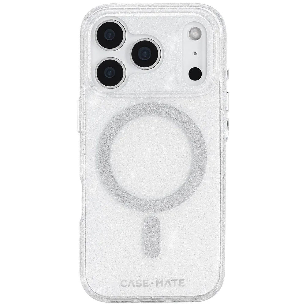 Case-Mate iPhone 17 Pro Max Twinkle MagSafe Case - Twilight Silver