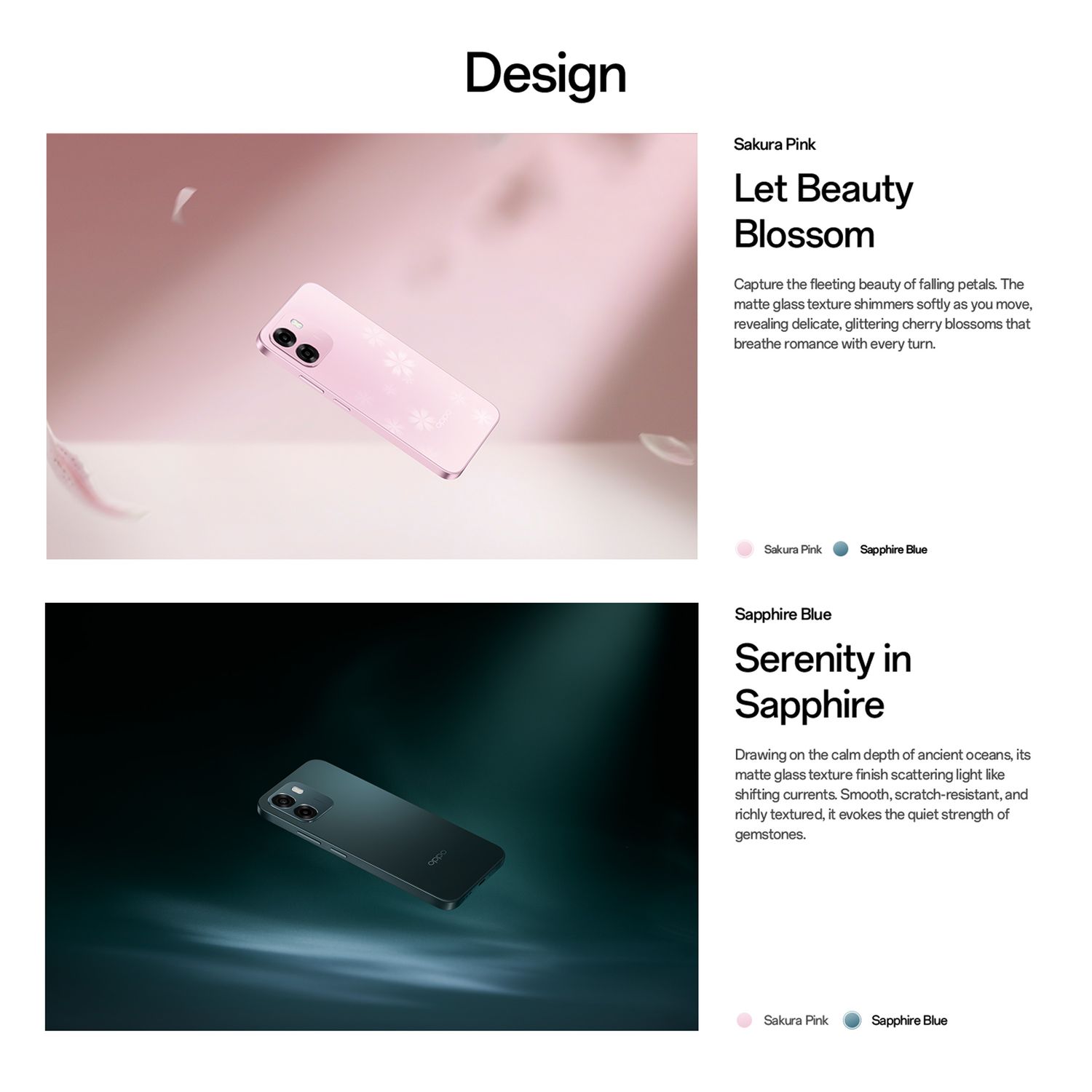 OPPO A6 5G CPH2831 256GB+6GB, Sapphire Blue SG