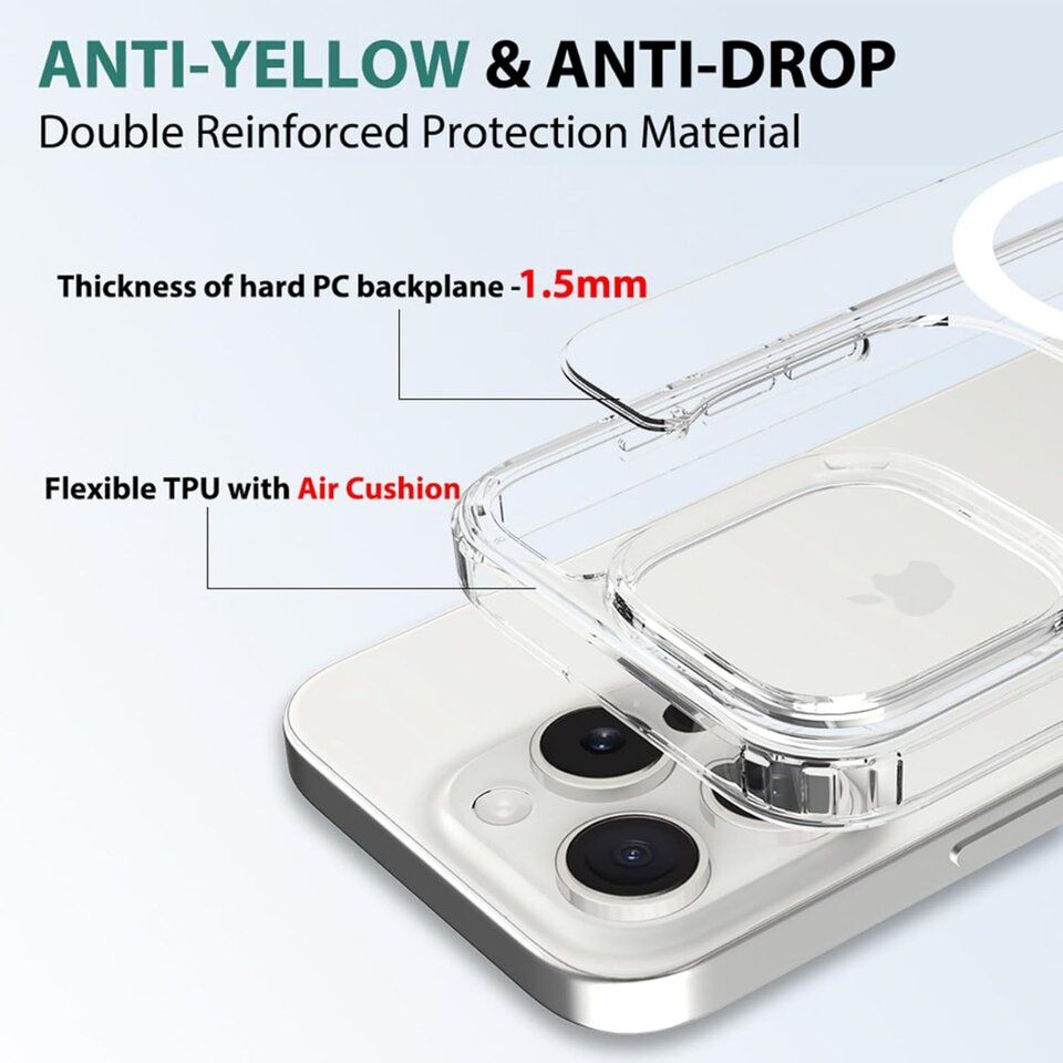 WiWU iPhone 16 Pro Max iShield Pro, Clear