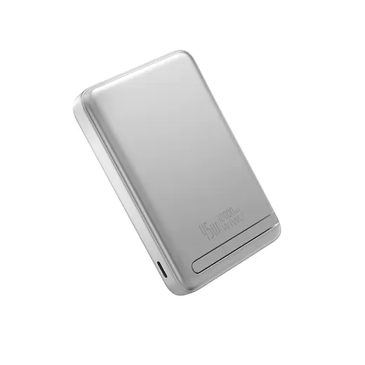 WiWU P090 Mag Pro Qi2 Power Bank 10000mAh, Silvery