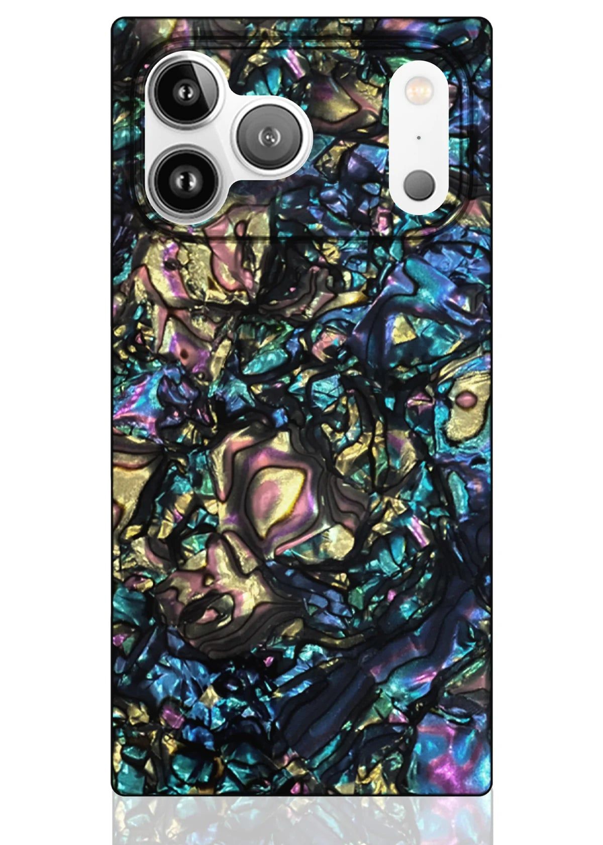 Flaunt iPhone 17 Pro Max SQUARE MagSafe Case - Faux Abalone