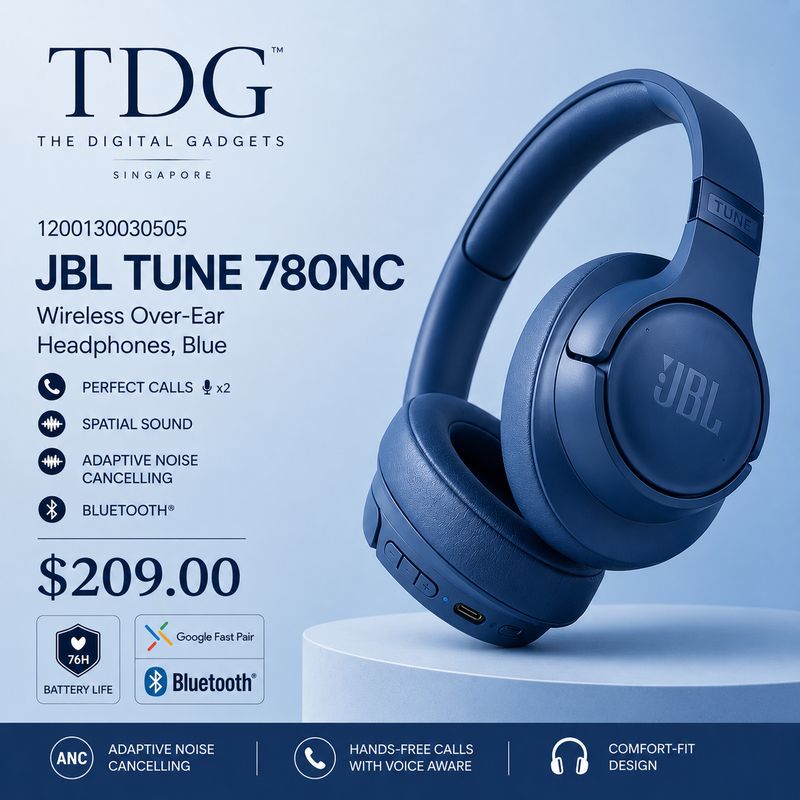 JBL TUNE 780NC, BLUE