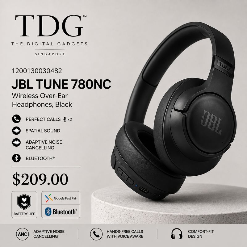 JBL TUNE 780NC, BLACK