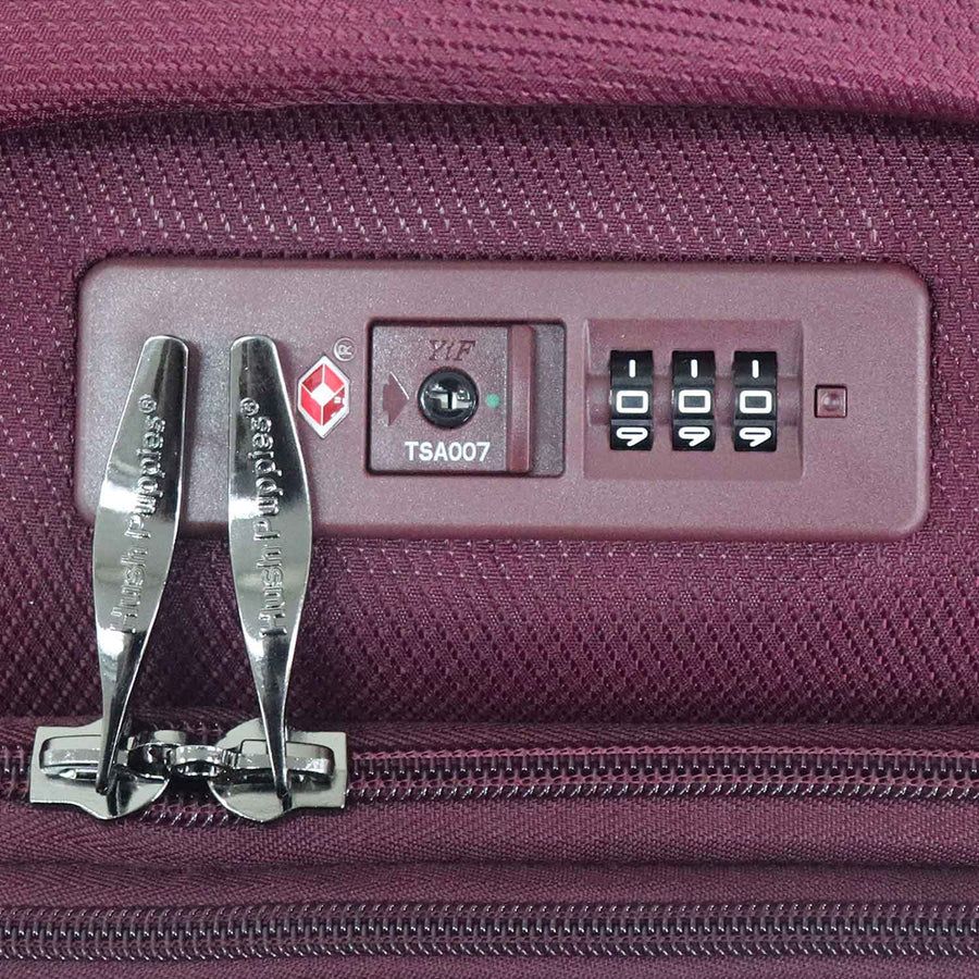 Hush Puppies Soft Case Luggage 24 inch, Violet