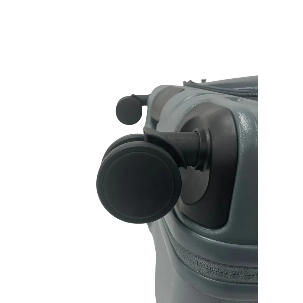 Travel Time Top Opening Luggage 20 inch, Stone Blue