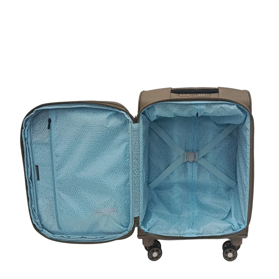 Hush Puppies Soft Case Luggage 19 inch, Coffee