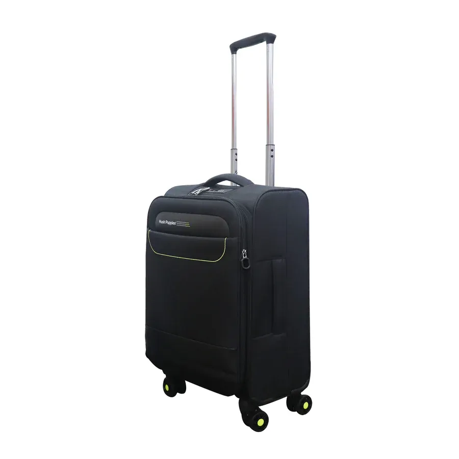 Hush Puppies Soft Case Luggage 19 inch, Black