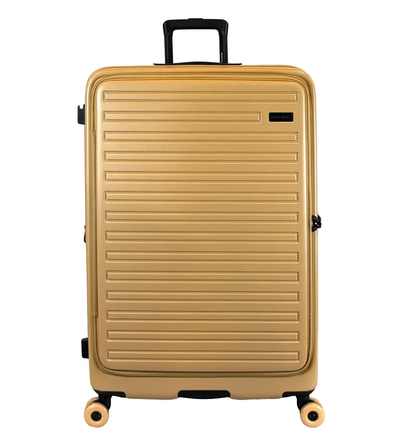 Hush Puppies Top Opening TSA Luggage 24 inch, Yellow