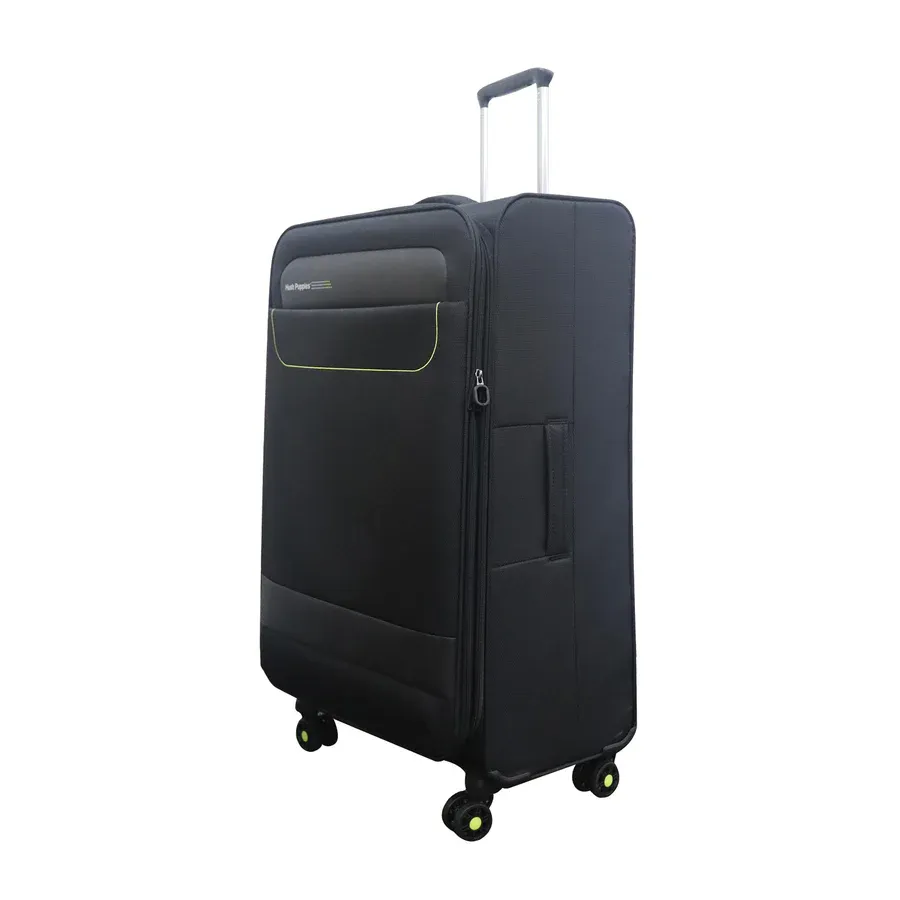 Hush Puppies Soft Case Luggage 24 inch, Black