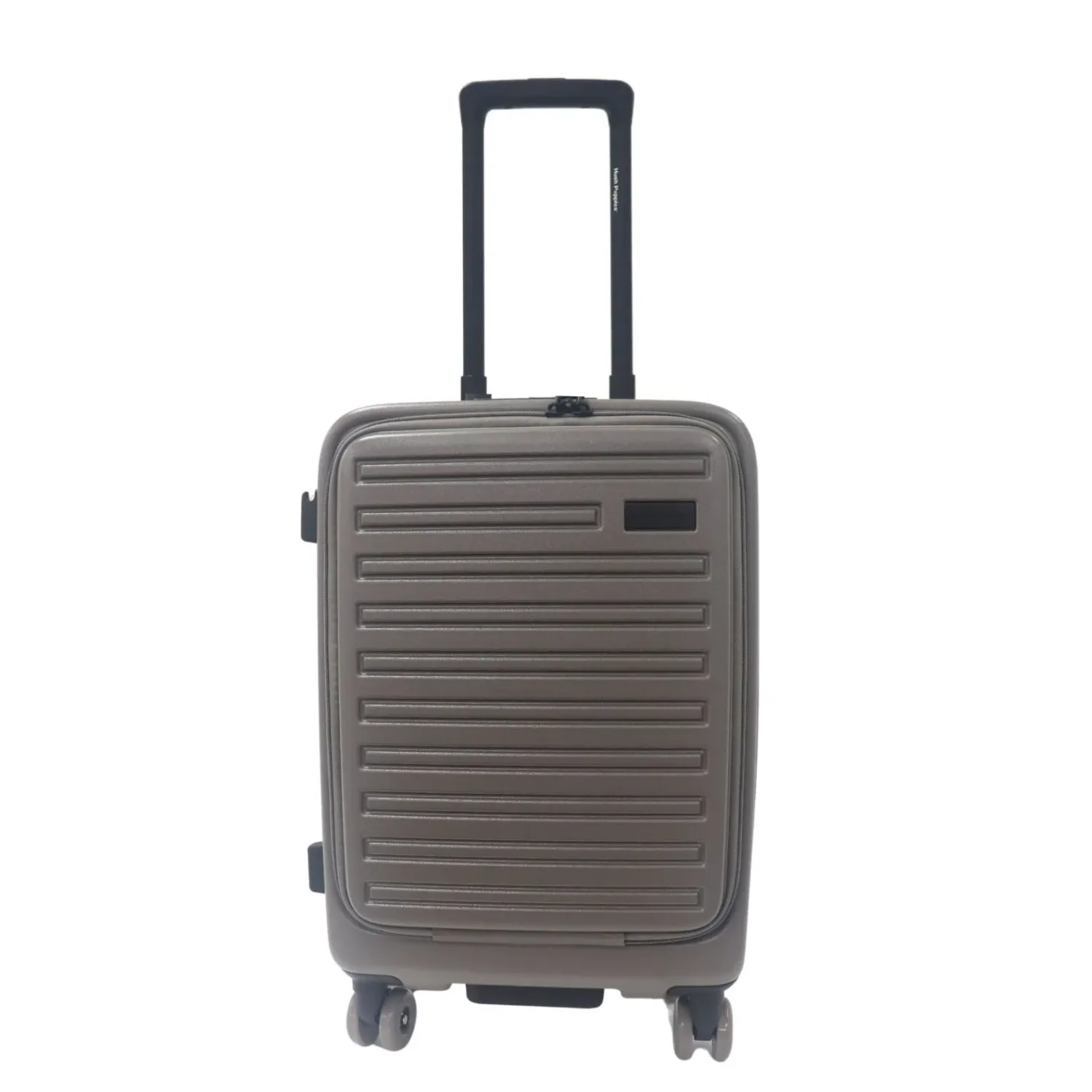 Hush Puppies Top Opening TSA Luggage 20 inch, Dim Grey