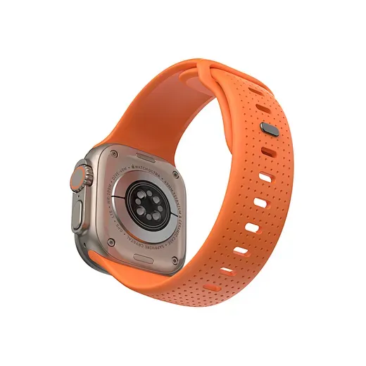 WiWU WB201 iWatch 44/45/49mm Comf Secur Watch Band, Orange