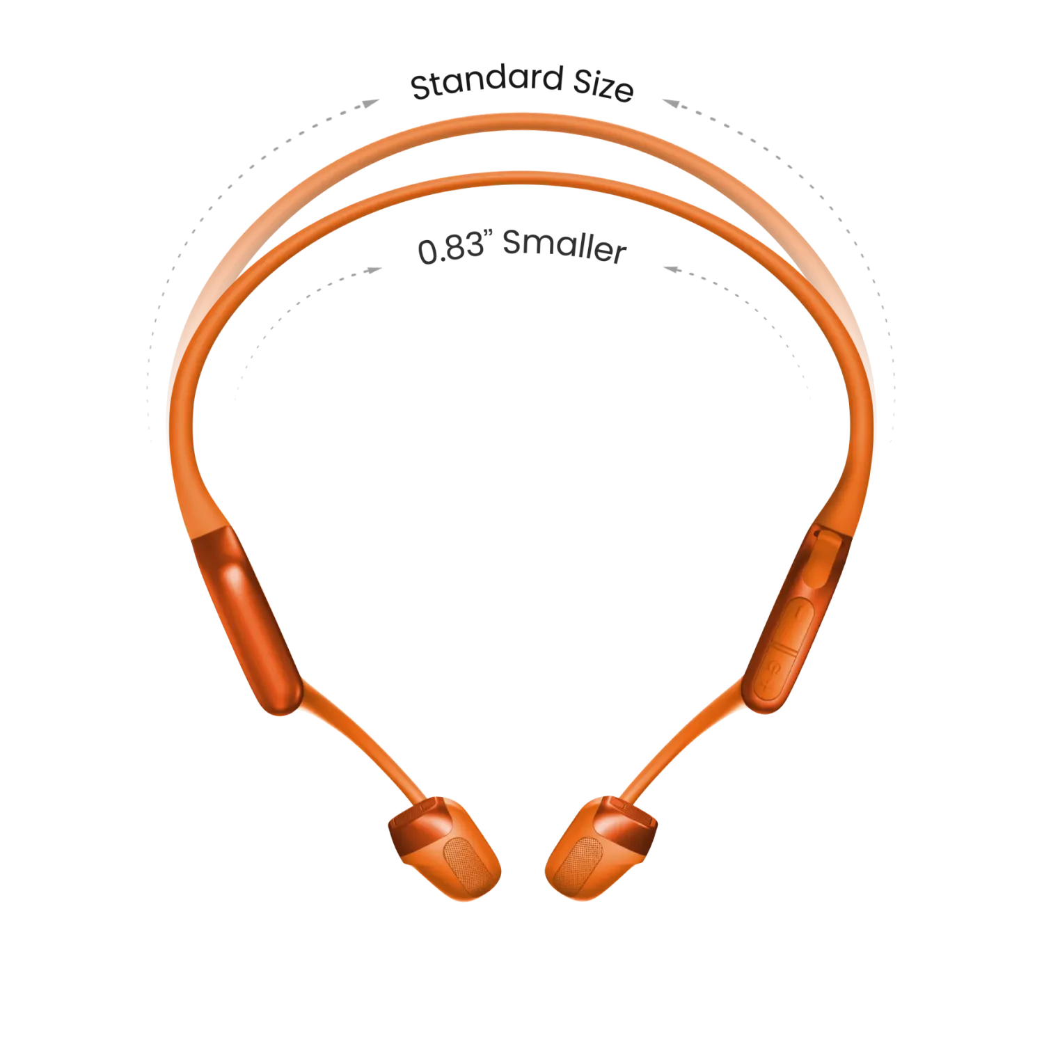 SHOKZ OPENRUN PRO 2 HEADPHONES ORANGE (SHOKZ S820-ST-OR)