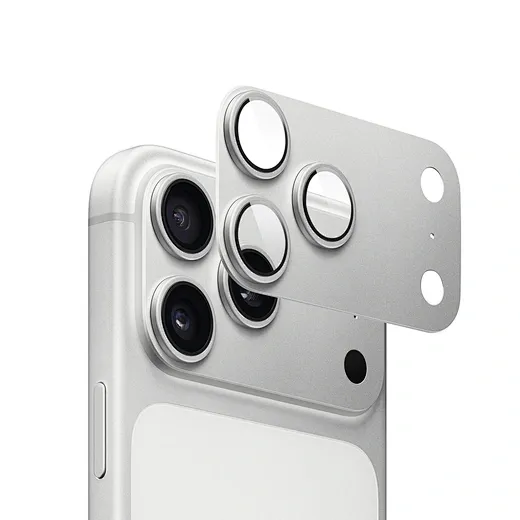 WiWU iPhone 17 Pro Armor Deck Lens Protector, Silver