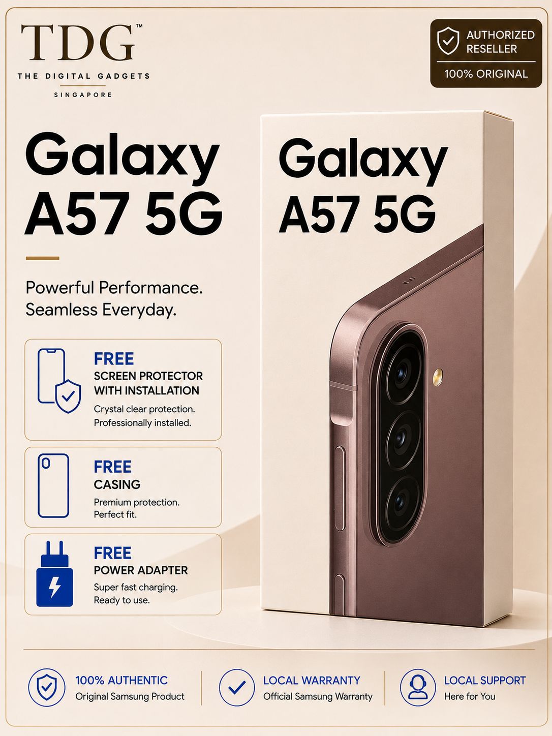 Samsung Galaxy A57 5G 12/256GB, Awesome Navy
