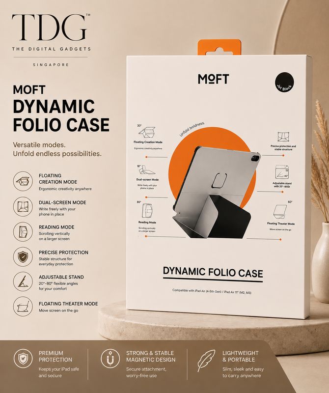 MOFT Dynamic Folio Case for iPad Air 11"