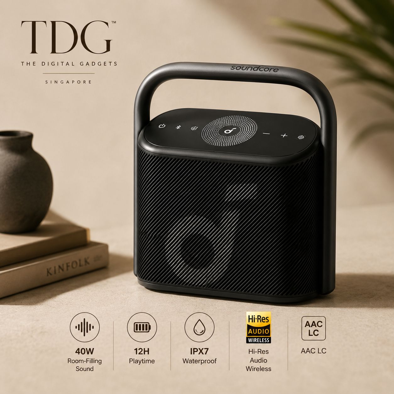Anker Soundcore Motion X500 Speaker, Black (Online $149)