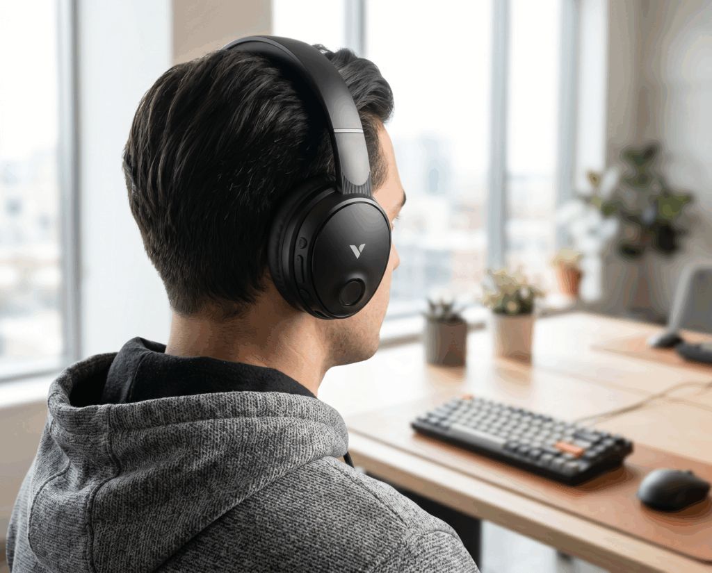 Verbatim TruSound Bluetooth ANC Headset - Black