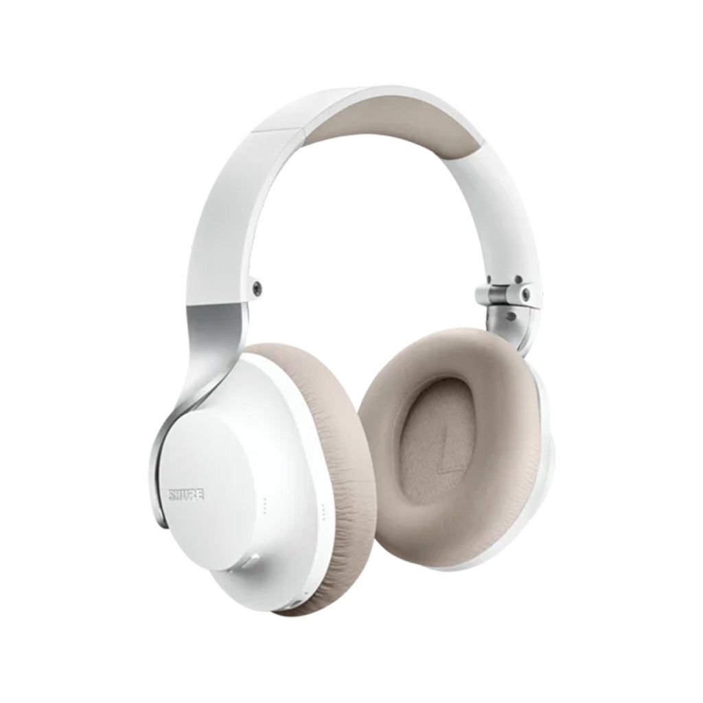 Shure AONIC 40 wireless noise cancelling headphones - White/Tan