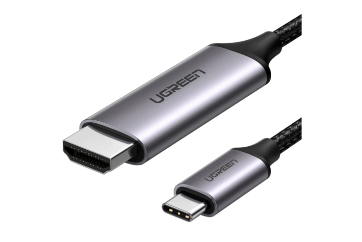 UGREEN MM142 USB-C to HDMI 4K Cable, 1.5m - Gray Black