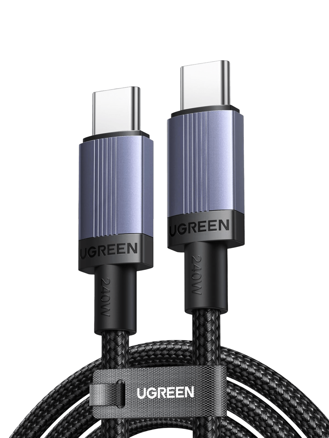 UGREEN L532 USB-C to USB-C PD Fast Charging Cable, 0.5M Black