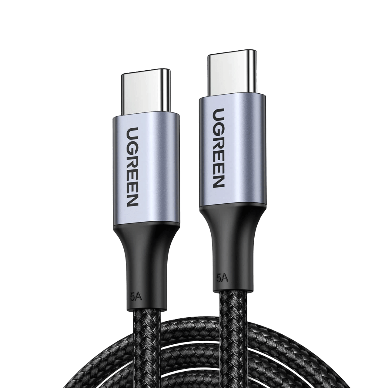 UGREEN US316 USB-C To USB-C Braided Cable, 1M Black