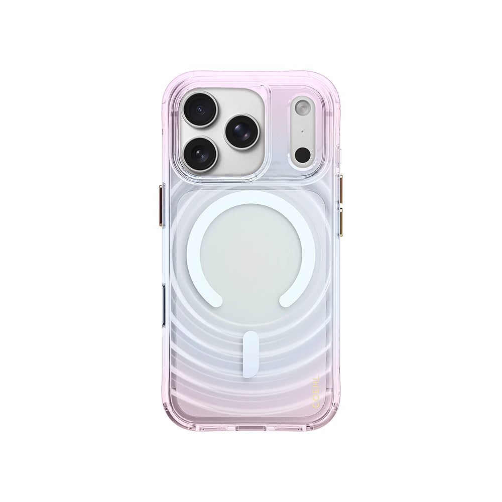 COEHL iPhone 18 Pro Magnetic Charging Case, Colour: Vela - Iridescent