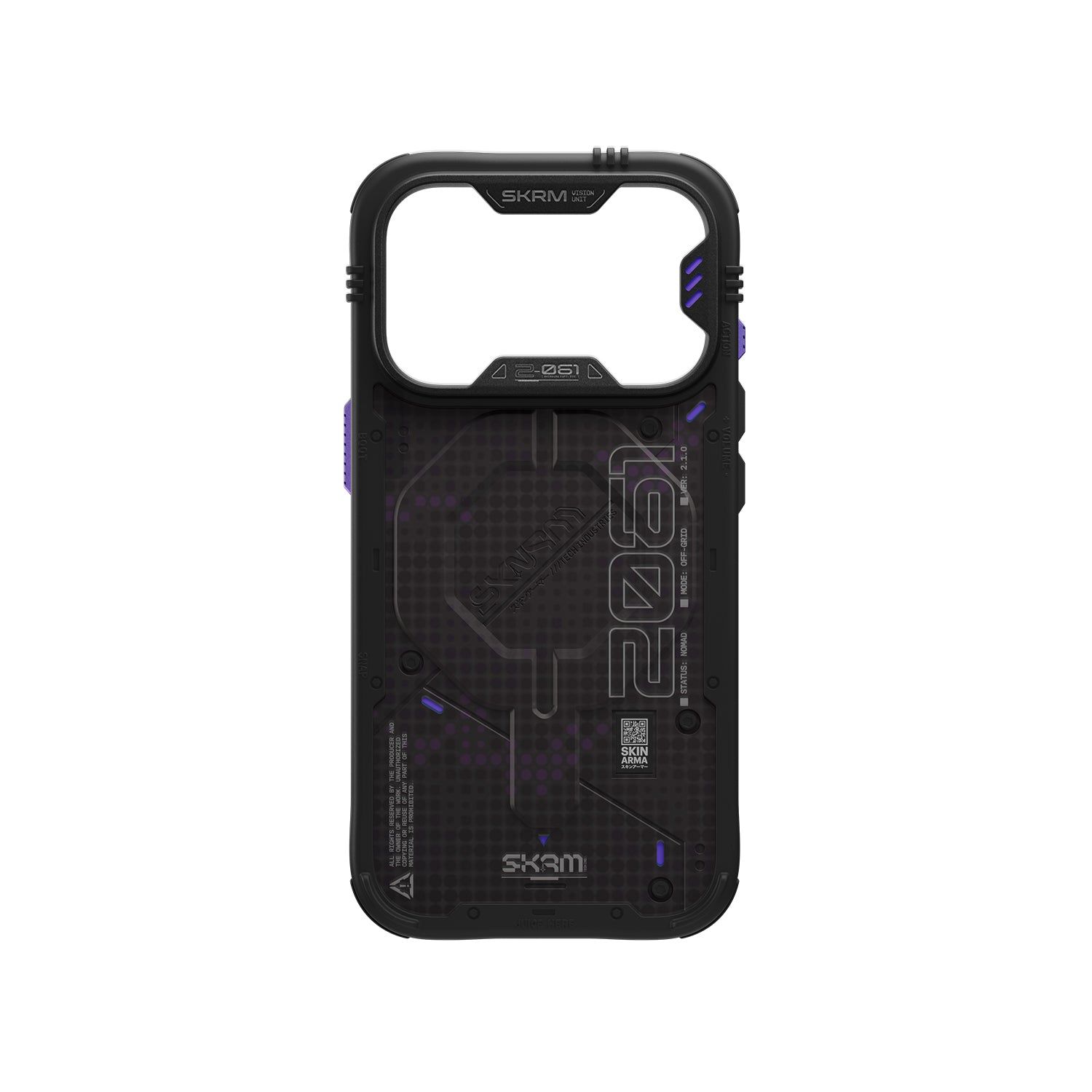 Skinarma Vigor XE iPhone 18 Phone Case Mag-Charge, Colour: Onxy, Model: iPhone 18 Pro