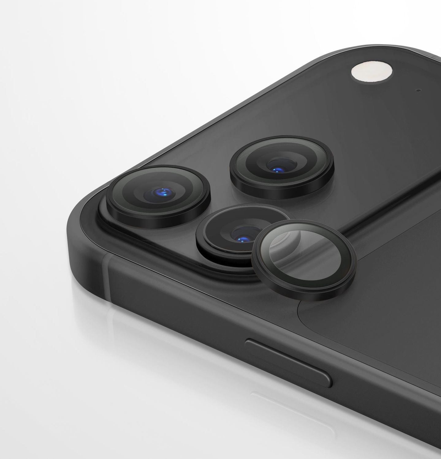 UNIQ Optix AluGuard DX2™ Fusion Glass Camera Lens Protector for iPhone 18 Pro / Pro Max