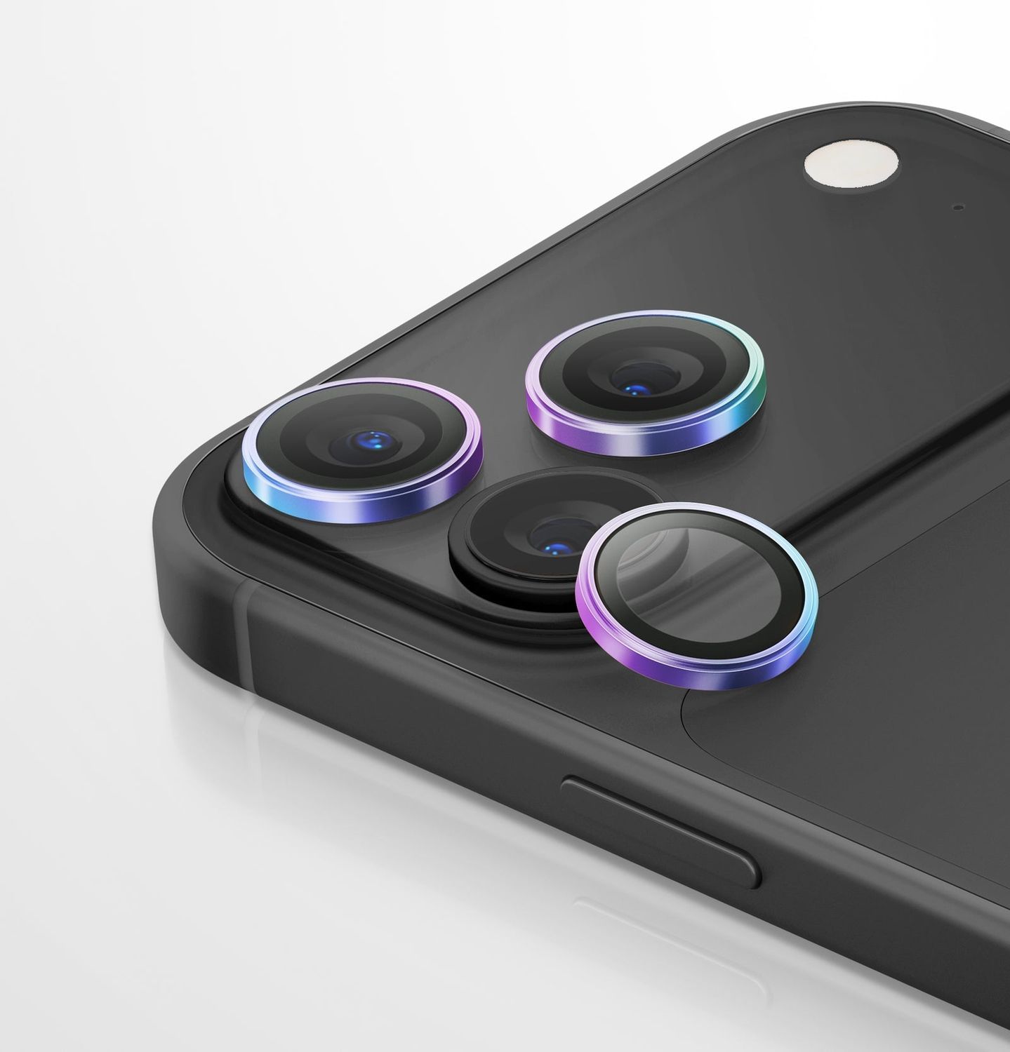 UNIQ Optix AluGuard DX2™ Fusion Glass Camera Lens Protector for iPhone 18 Pro / Pro Max