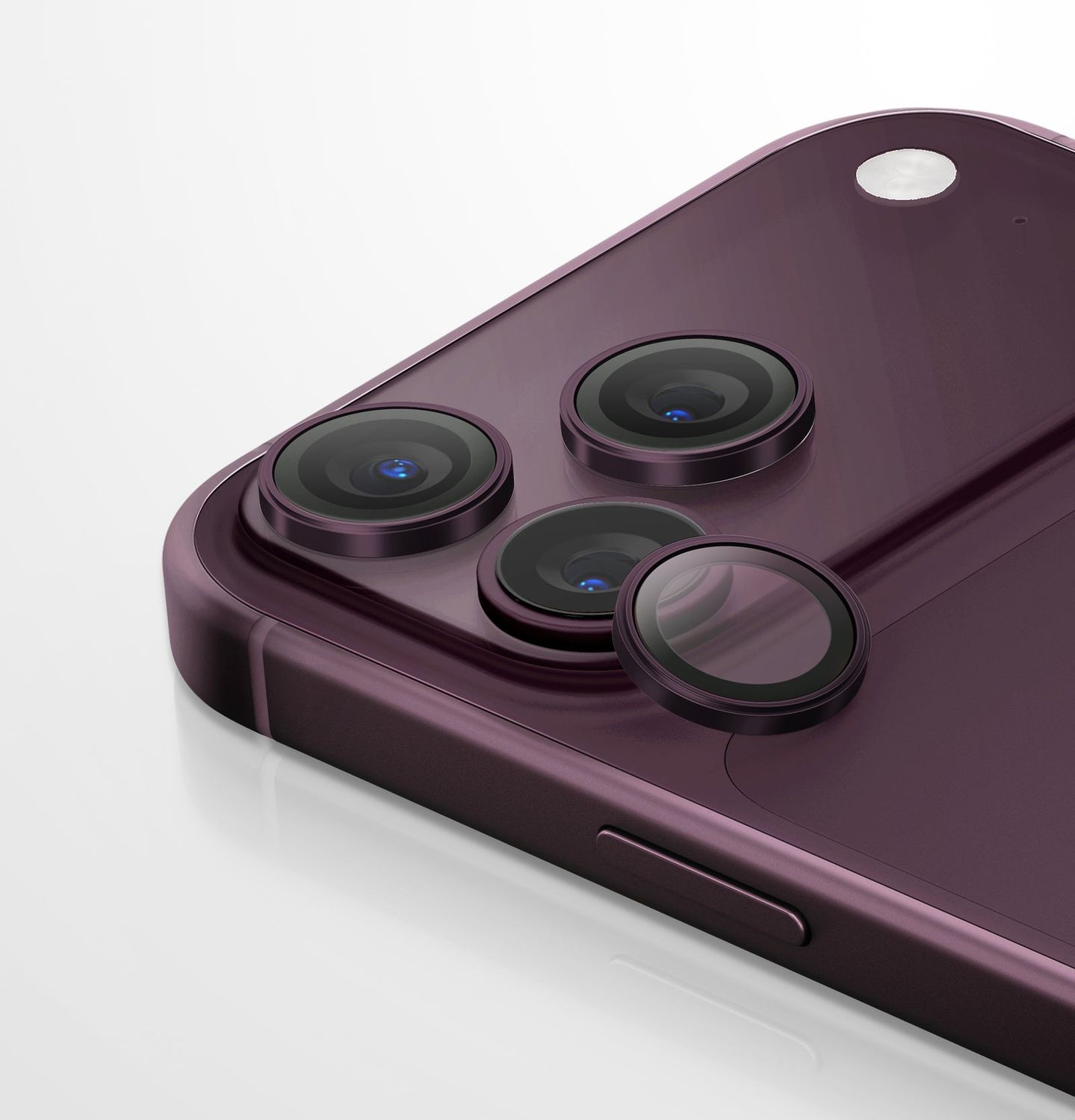 UNIQ Optix AluGuard DX2™ Fusion Glass Camera Lens Protector for iPhone 18 Pro / Pro Max