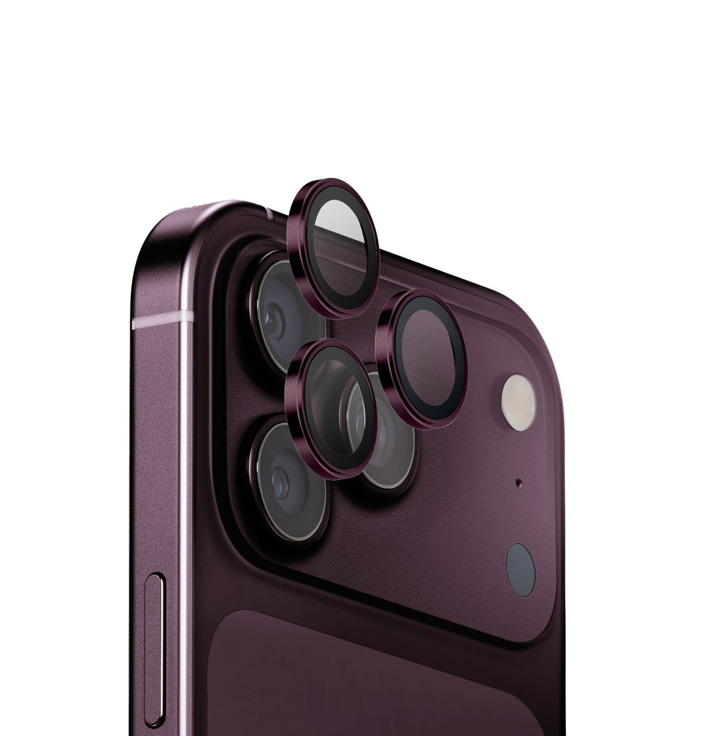UNIQ Optix AluGuard DX2™ Fusion Glass Camera Lens Protector for iPhone 18 Pro / Pro Max