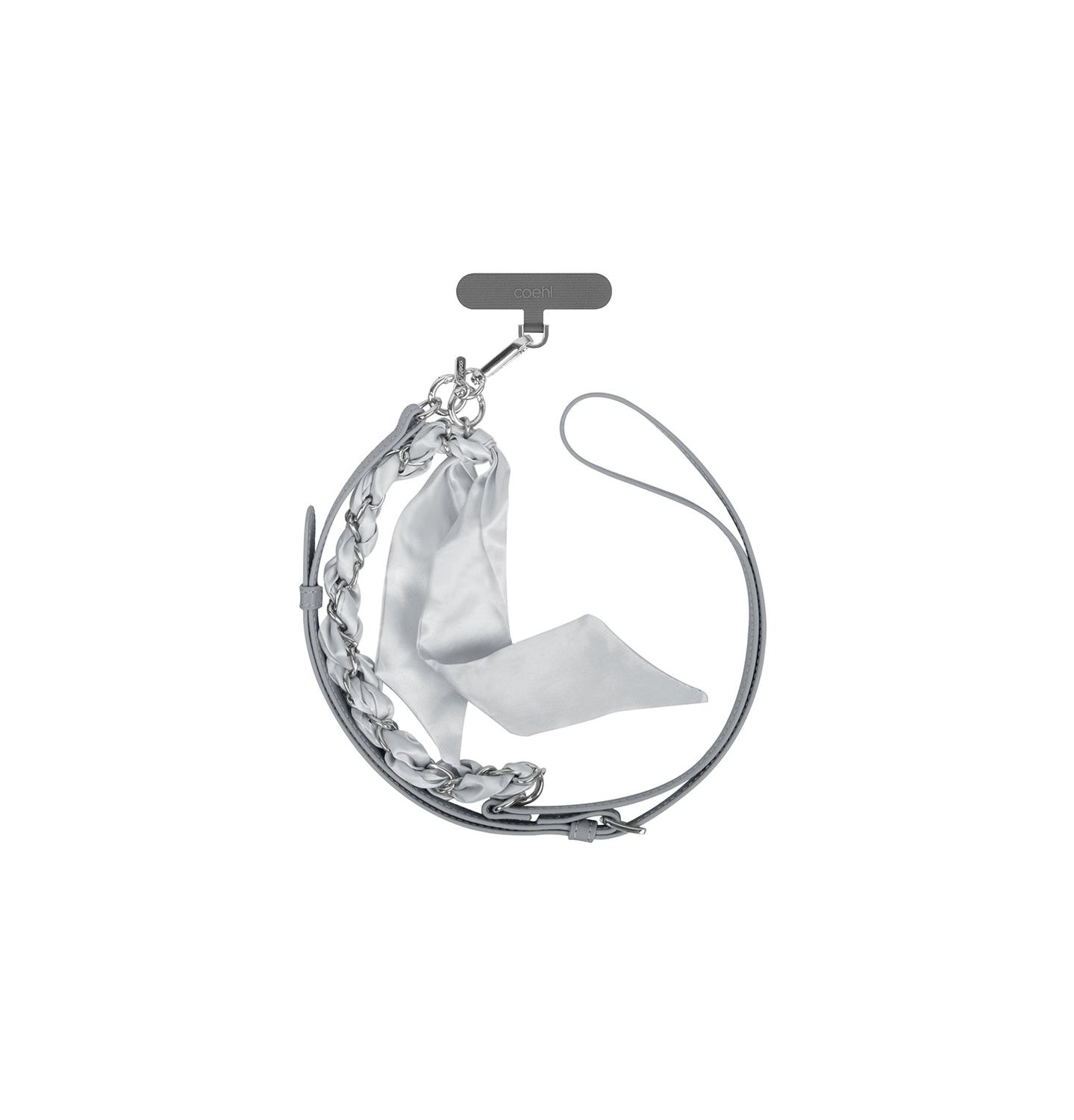 Coehl Caryne 2-in-1 Universal Phone Lanyard Hand Strap - Cloud Grey