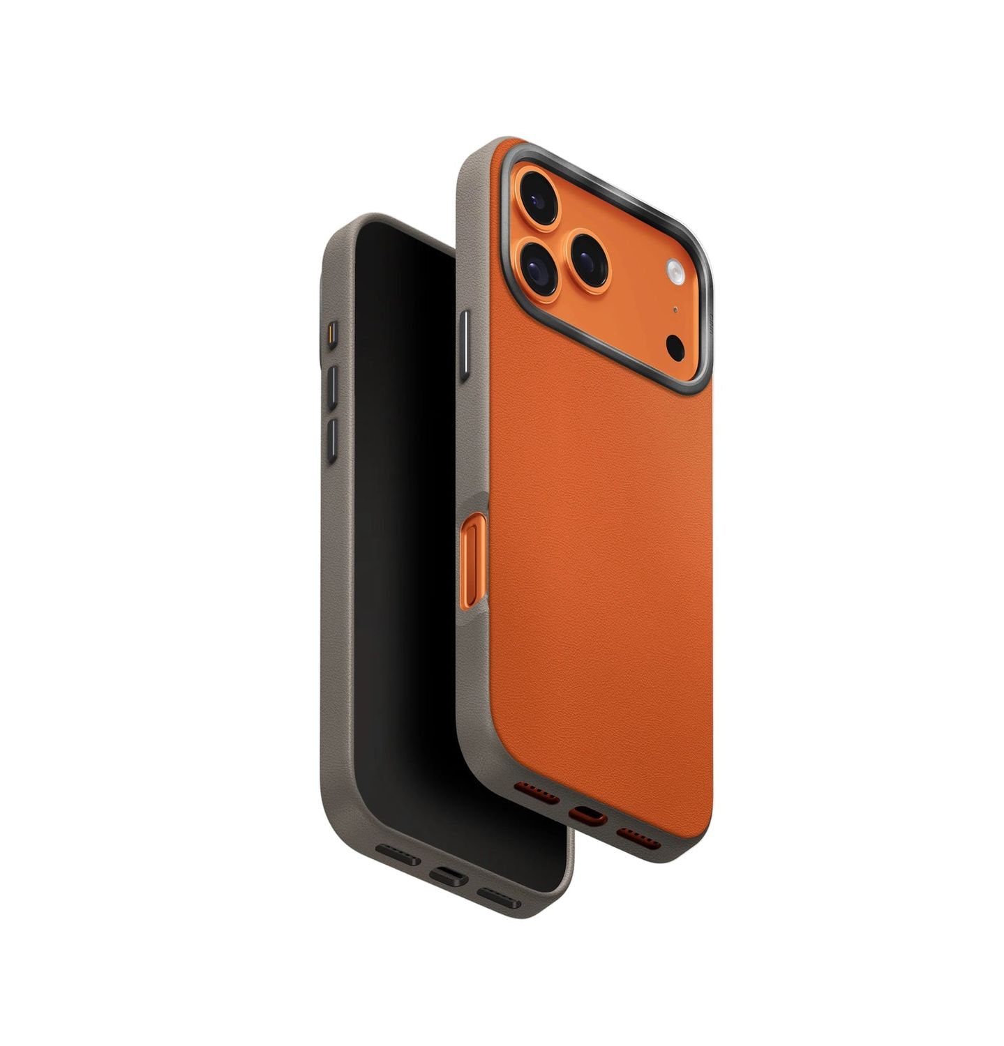 Uniq Lyden DS Premium Leatherette iPhone 17 Phone Case MagClick