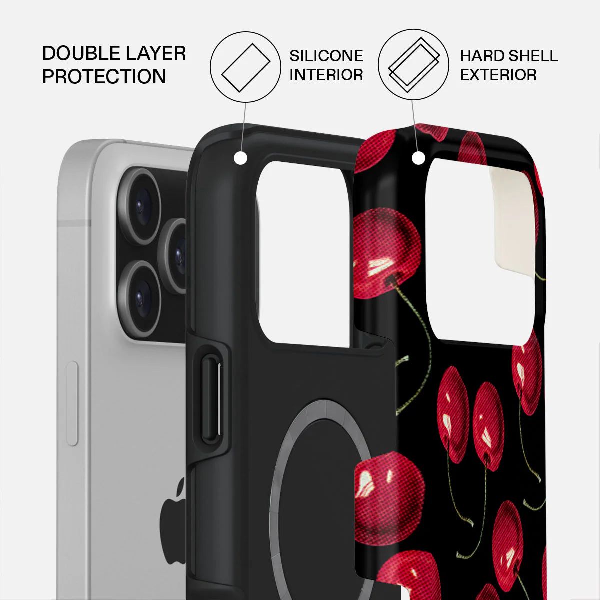 BURGA iPhone 18 / 17 Series Cherrybomb Tough MagSafe Case