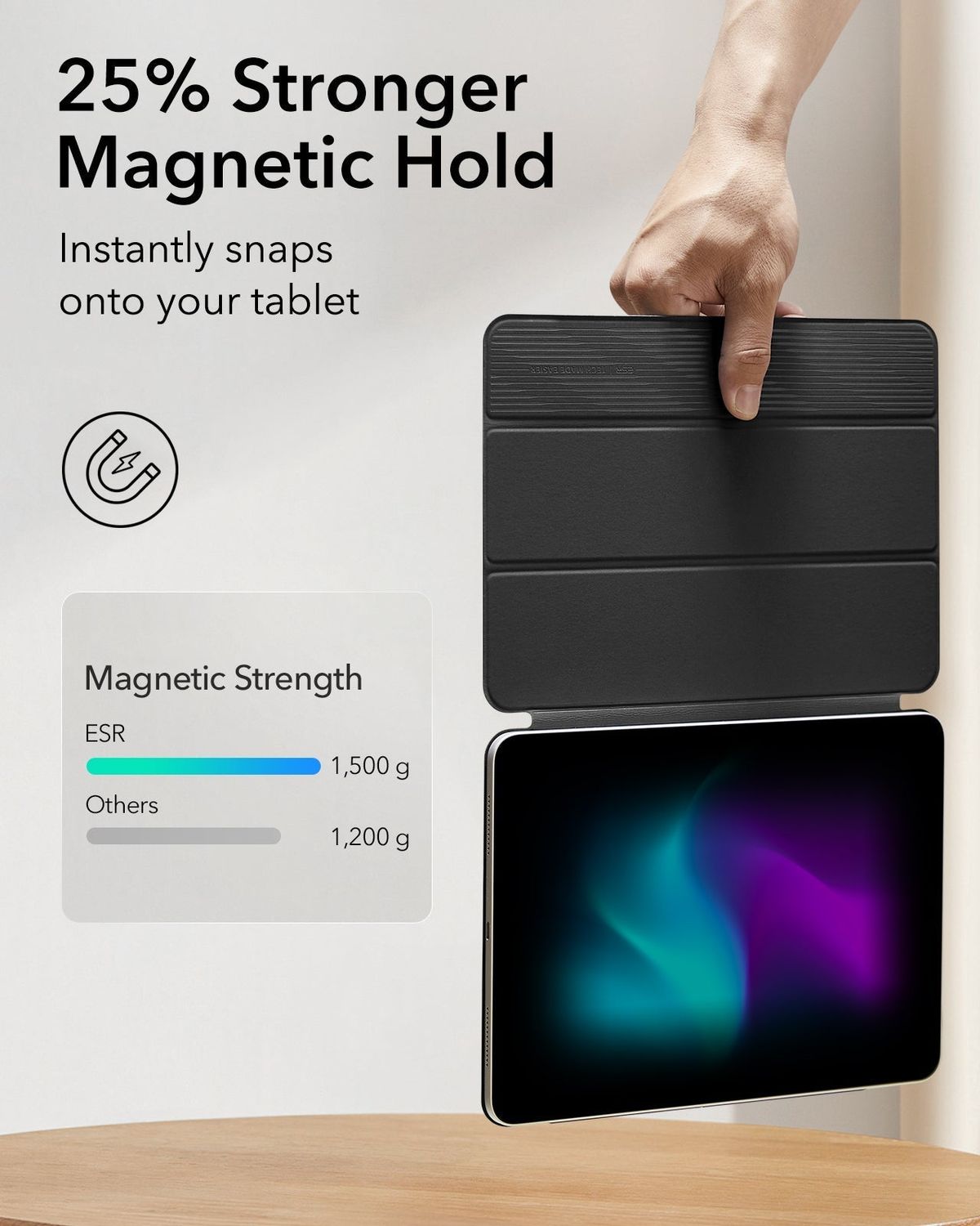 ESR iPad Pro 13 (2024) Rebound Magnetic Case