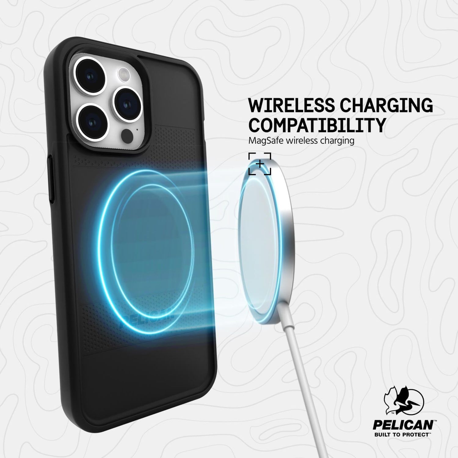 Pelican iPhone 15 Pro / 15 Pro Max Protector MagSafe Case - Black