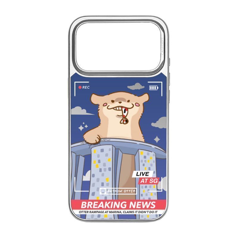 CaseDept. iPhone 17 Pro | 17 Pro Max Mirror Case - Silver Anyhow Otter Marina Rampage iPhone 17 Pro