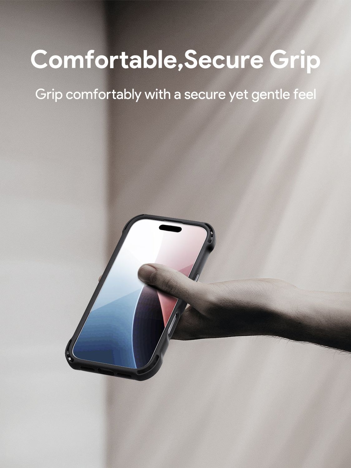AUKEY PC-TM22 ClearView Elite Magnetic Hardshell Phone Case with Kickstand for iPhone 16 / 16 Plus /