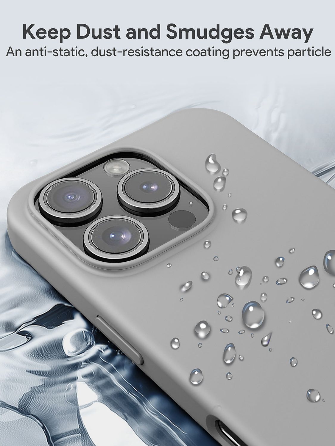 AUKEY PC-GJ20 LiquidFlex Magnetic Liquid Silicone Phone Case for iPhone 16 / 16 Plus / 16 Pro / 16 P